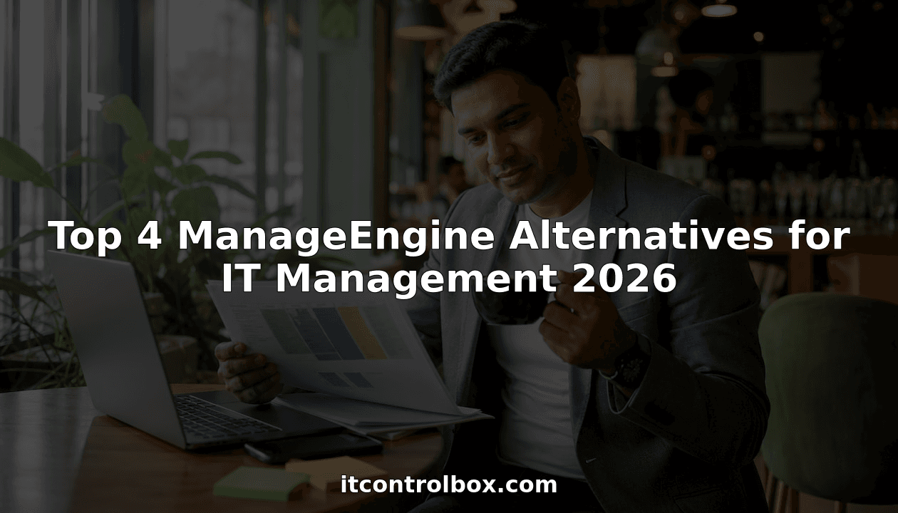Top 4 ManageEngine Alternatives for IT Management 2026
